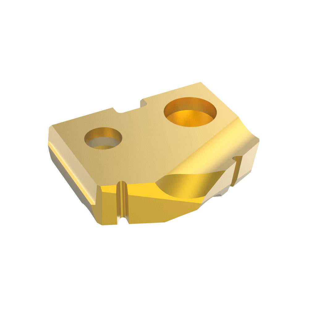 Allied Machine and Engineering 180T-0017 Spade Drill Insert 17/32" Dia, Seat Size 0, Cobalt, 132 deg Point