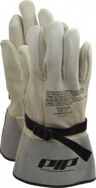Novax 148-4000/9 Leather Protectors NovaxÂ® Cowhide Leather, Natural, Size Large