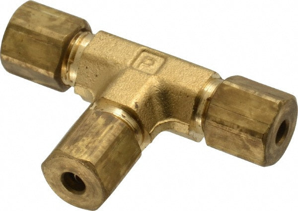 Parker 164C-2 Compression Tube Union 5/16-24" Thread, Compression x Compression x Compression