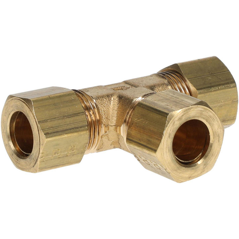 Parker 164C-6 Compression Tube Union 9/16-24" Thread, Compression x Compression x Compression