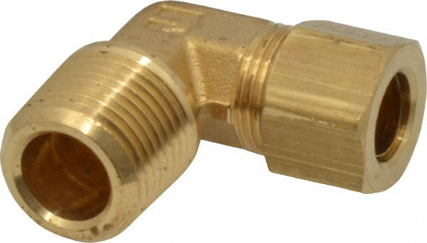 Parker 169C-6-6 Compression Tube Male Elbow 3/8-18" Thread, Compression x MNPT