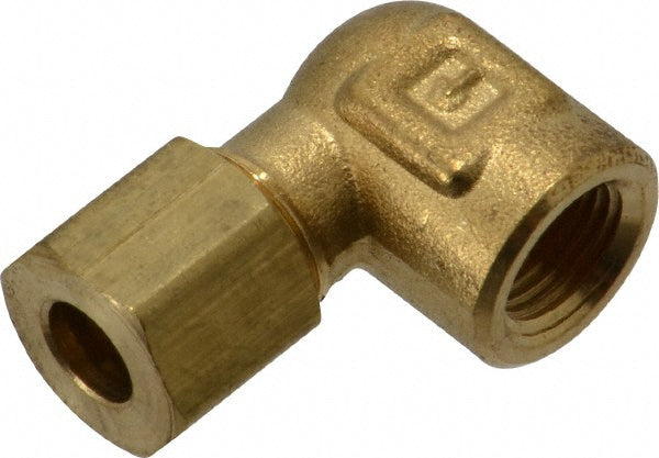 Parker 170C-4-2 Compression Tube Female Elbow 1/8-27" Thread, Compression x FNPT