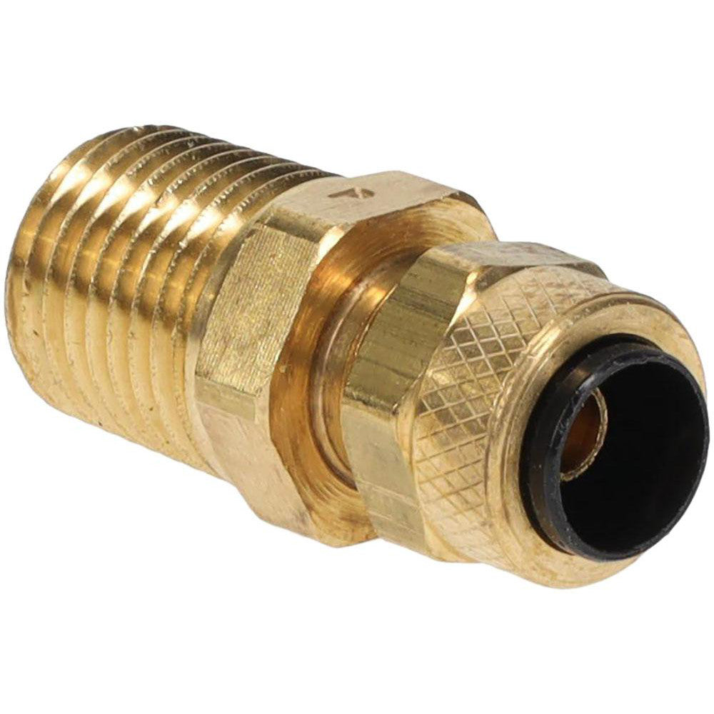 Parker 68P-5-4 Compression Tube Connector 1/4-18" Thread, Compression x MNPT