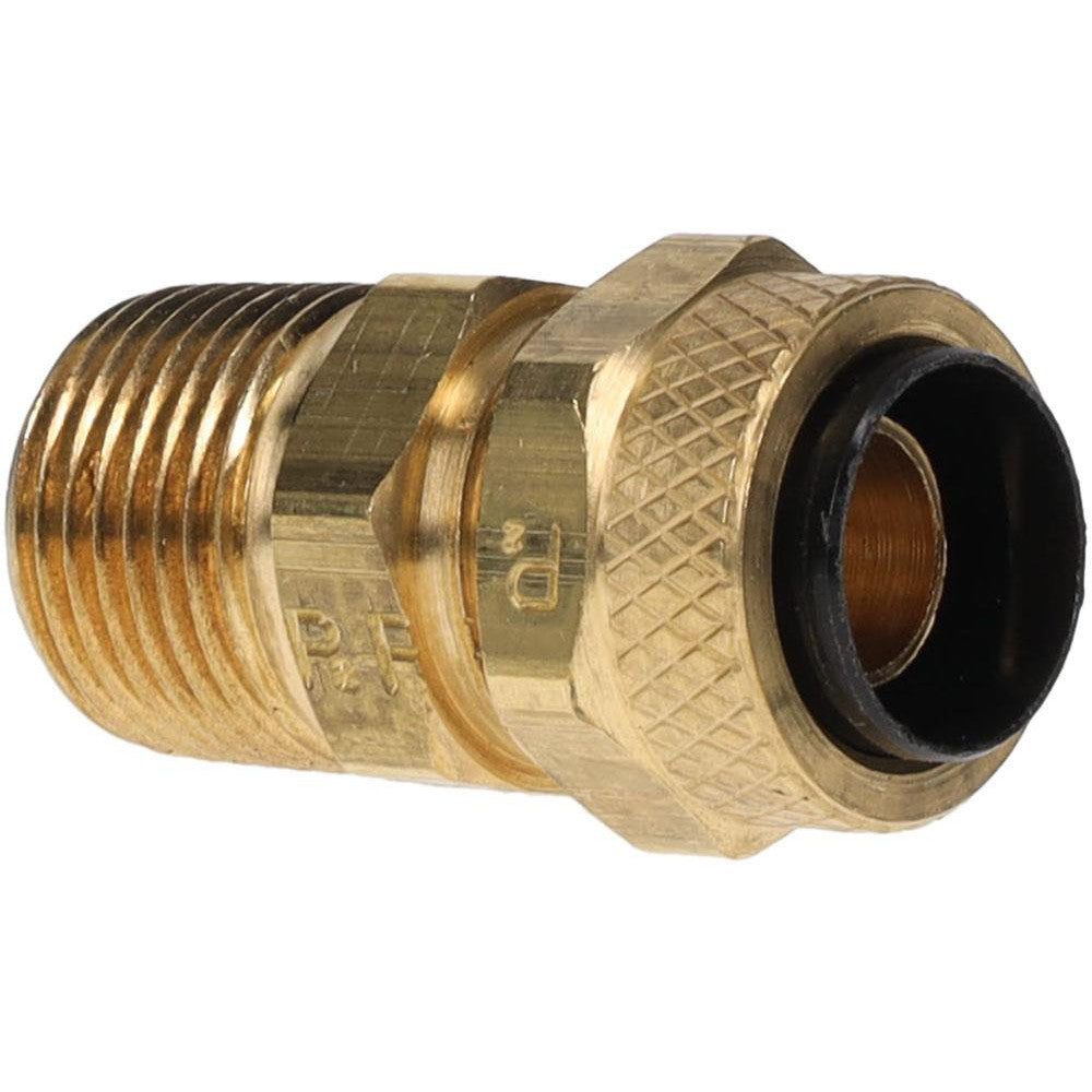 Parker 68P-8-6 Compression Tube Connector 3/8-18" Thread, Compression x MNPT