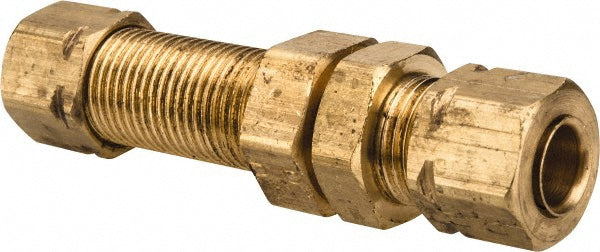 Parker 62CABH-4 Compression Tube Bulkhead Union Compression x Compression