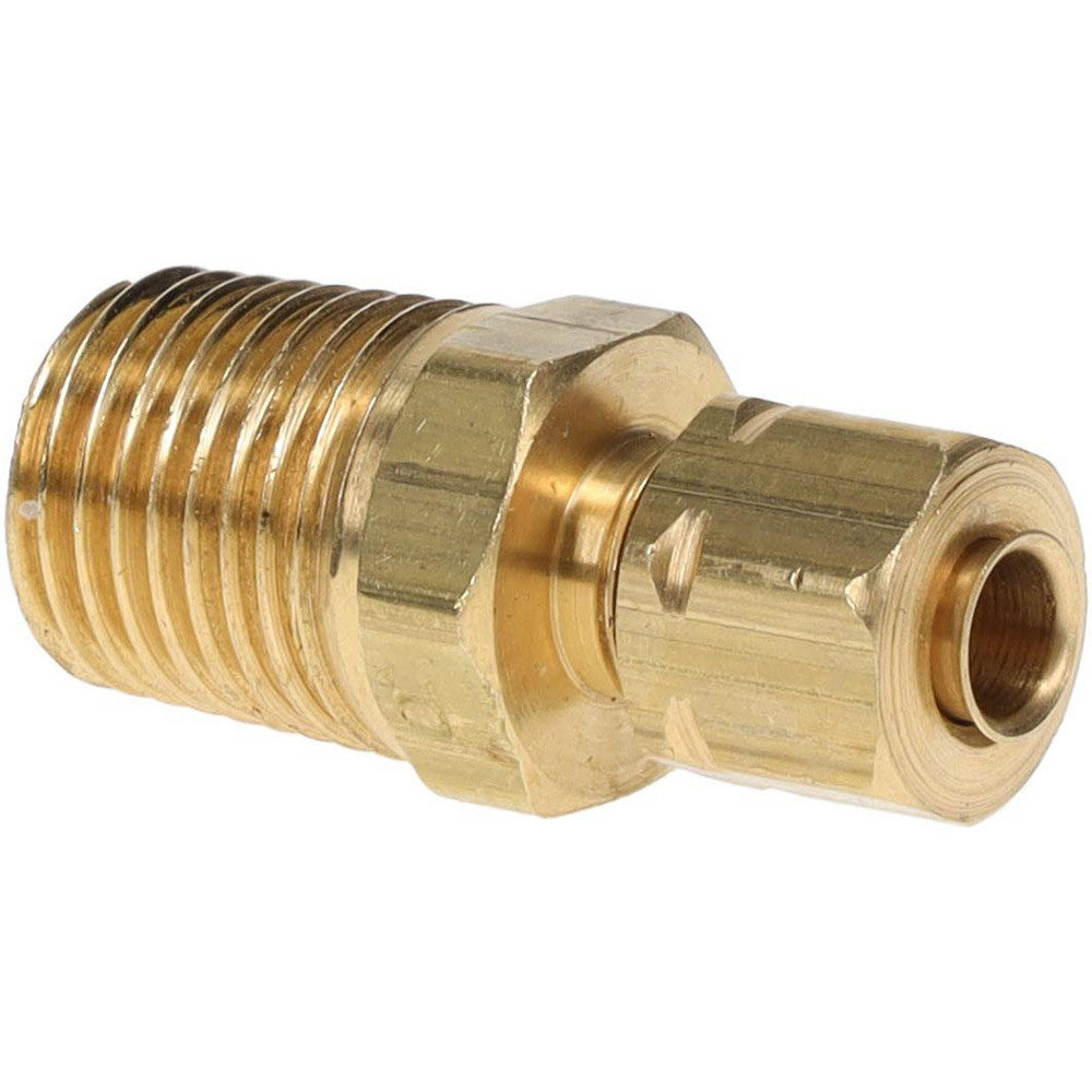 Parker 68CA-3-4 Compression Tube Connector 1/4-18" Thread, Compression x MNPT