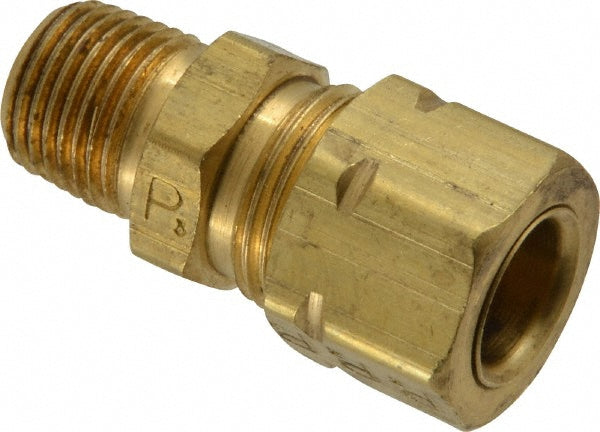 Parker 68CA-5-2 Compression Tube Connector 1/8-27" Thread, Compression x MNPT