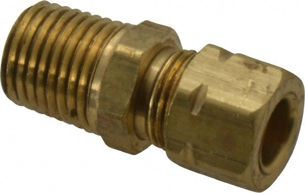 Parker 68CA-5-4 Compression Tube Connector 1/4-18" Thread, Compression x MNPT