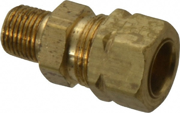 Parker 68CA-6-2 Compression Tube Connector 1/8-27" Thread, Compression x MNPT