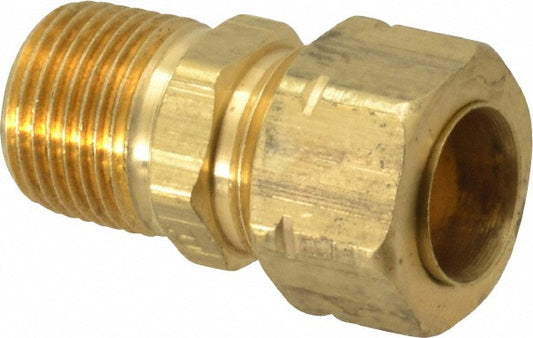 Parker 68CA-8-6 Compression Tube Connector 3/8-18" Thread, Compression x MNPT