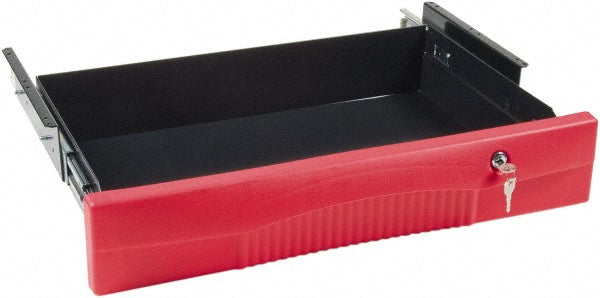 Rubbermaid FG459300RED 25" Long x 4-5/8" High, Cart Drawer