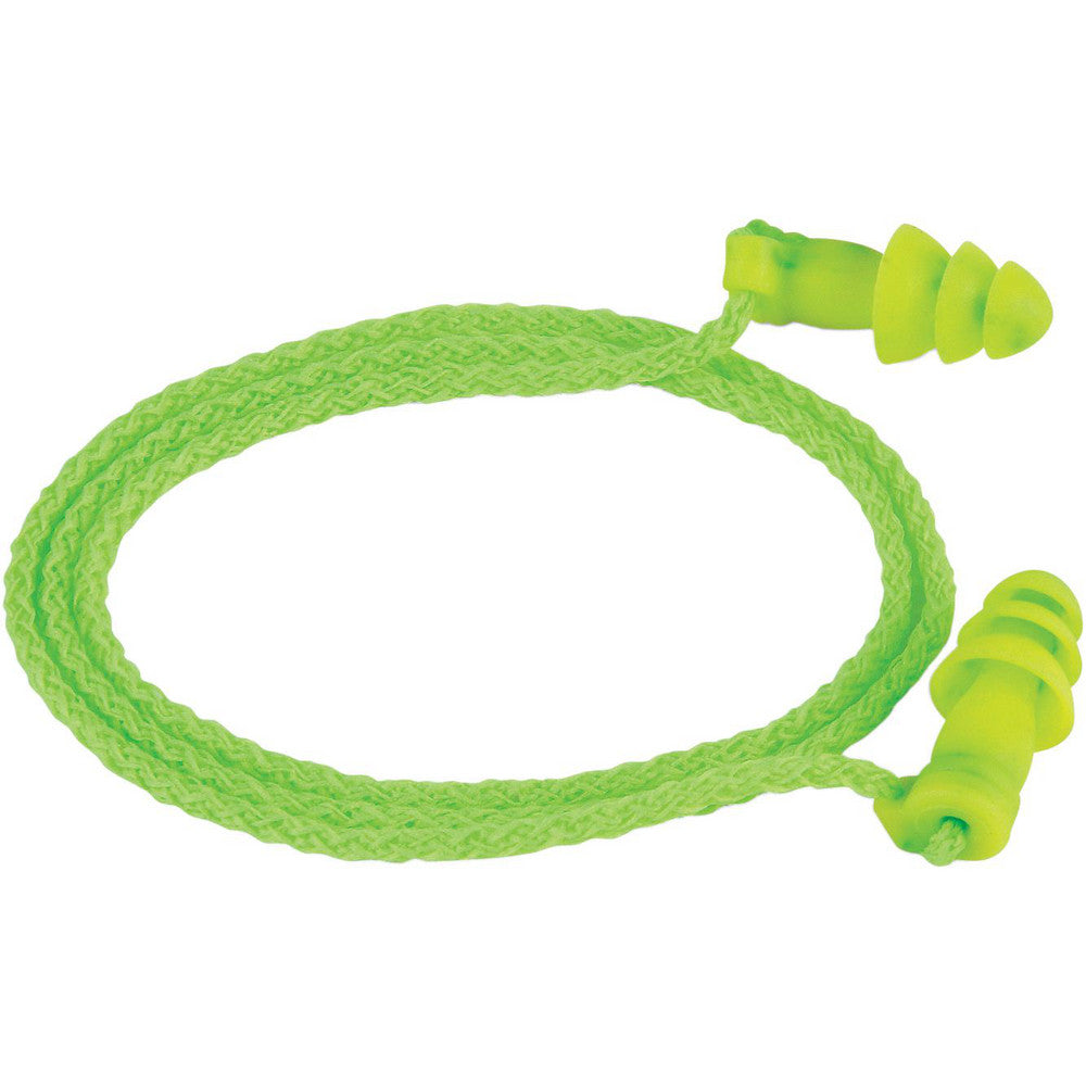 Moldex 6455 Earplug  27.00 dB, TPE, Flanged, Push-In Stem, Corded