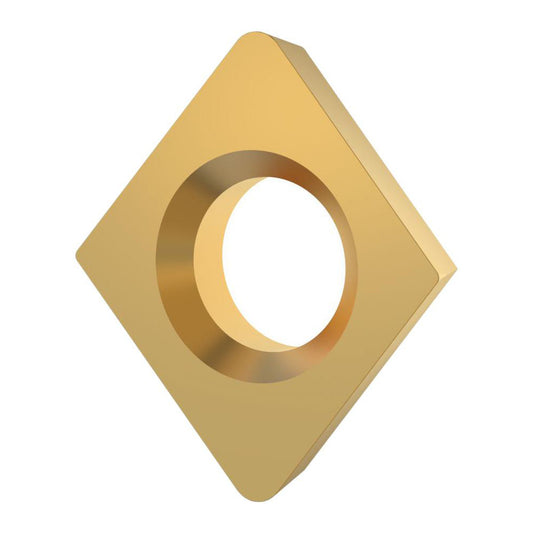 Kennametal 7166904 Turning Inserts Insert Style CDHB  ANSI Size Code 120605  ISO Size Code 4T002  Insert Shape C - Diamond (Rhombic) 80-Deg  Included Angle 80.00  Inscribed Circle (Inch) 5/32
