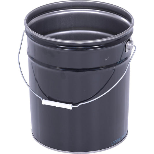 Vestil PAIL-STL-RI Pail Steel, 5 gal, 13-3/8" High, 11-7/8" Dia, with Handle