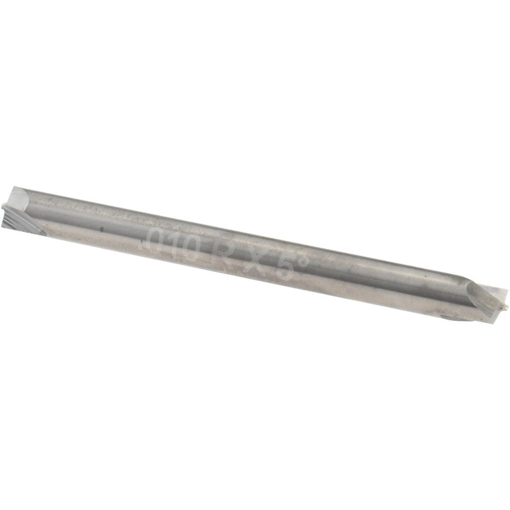 Harvey Tool 45310 Corner Rounding End Mill 0.01 mm Radius, 1/8" Dia, 2 Flutes, Solid Carbide