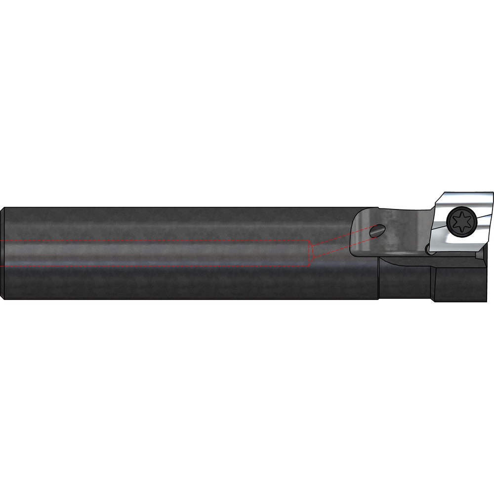 A.B. Tools SH100 Indexable High-Feed End Mill 1X3/4X3/8X1", Cylindrical Shank