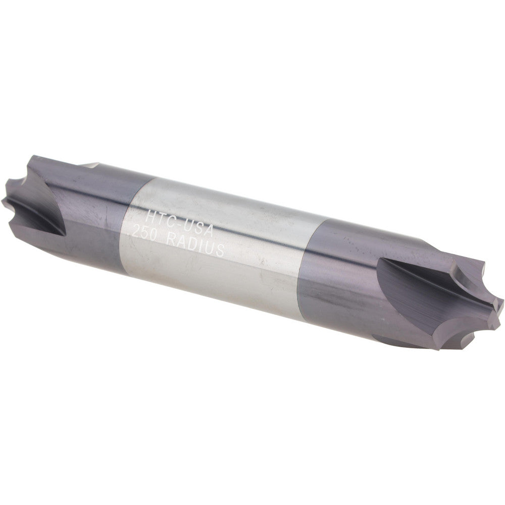 Harvey Tool 44250-C3 Corner Rounding End Mill 1/4" Radius, 3/4" Dia, 4 Flutes, Solid Carbide