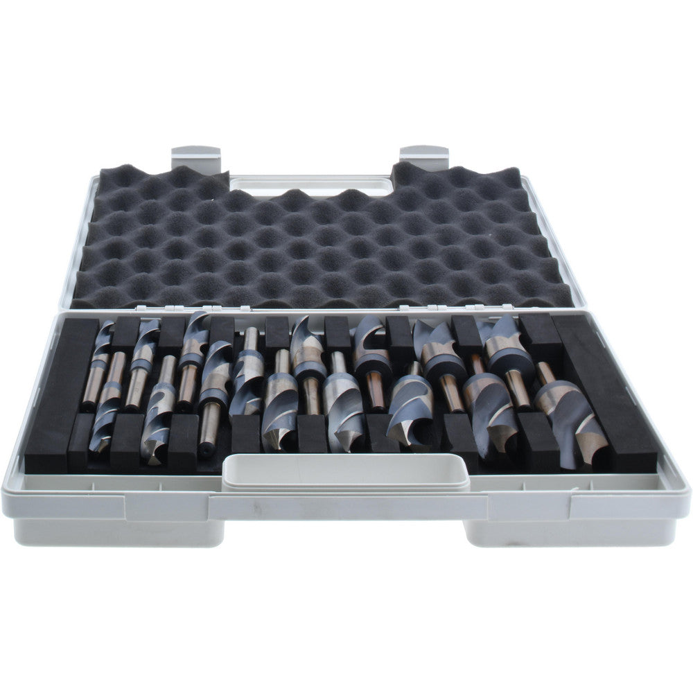 Value Collection 301-1004 Drill Bit Set Reduced Shank Drill Bits, 16 Pc, 135 &deg, Cobalt
