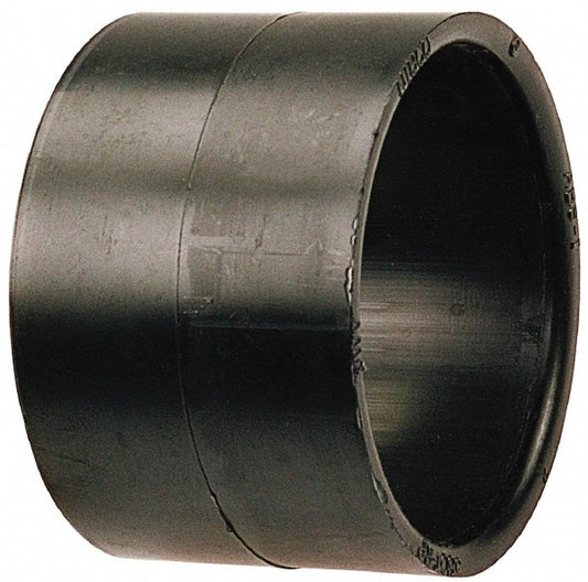 NIBCO I010900 Drain, Waste & Vent Repair Coupling 3" Fitting, Hub x Hub, Acrylonitrile Butadiene Styrene