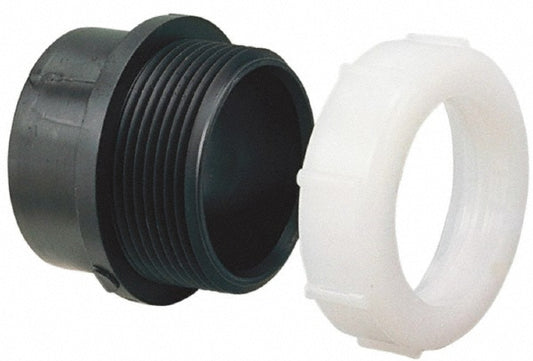 NIBCO I014500 Drain, Waste & Vent Trap 1-1/4" Fitting, Spig x SJ, Acrylonitrile Butadiene Styrene