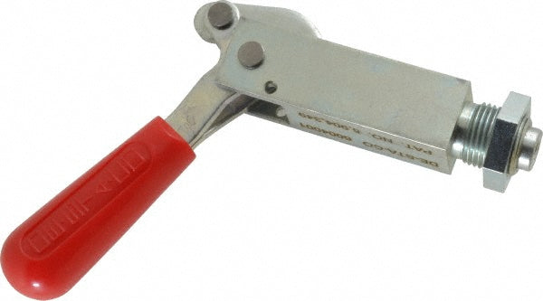 De-Sta-Co 6004 Standard Straight Line Action Clamp 450 lb Load Capacity, 1.5" Plunger Travel, Mounting Plate Base, Carbon Steel