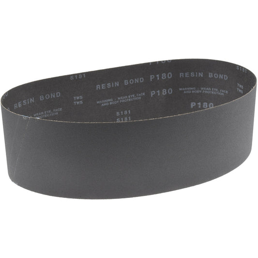 Global Abrasive 801034-49321 Abrasive Belt 4" Wide, 36" Long, 180 Grit, Silicon Carbide