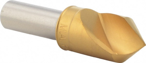 M.A. Ford 61T075002 Countersink 3/4" Head Dia, 82.00 deg Included Angle, 1 Flute, High-Speed Steel, Right Hand Cut
