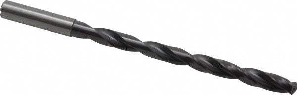 Guhring 9055250091300 Extra Length Drill Bit 0.3594" Dia, 140 &deg Point, Solid Carbide