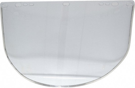 Jackson Safety 29091 Face Shield Windows & Screens Replacement Window, Clear, 9" High, 0.04" Thick