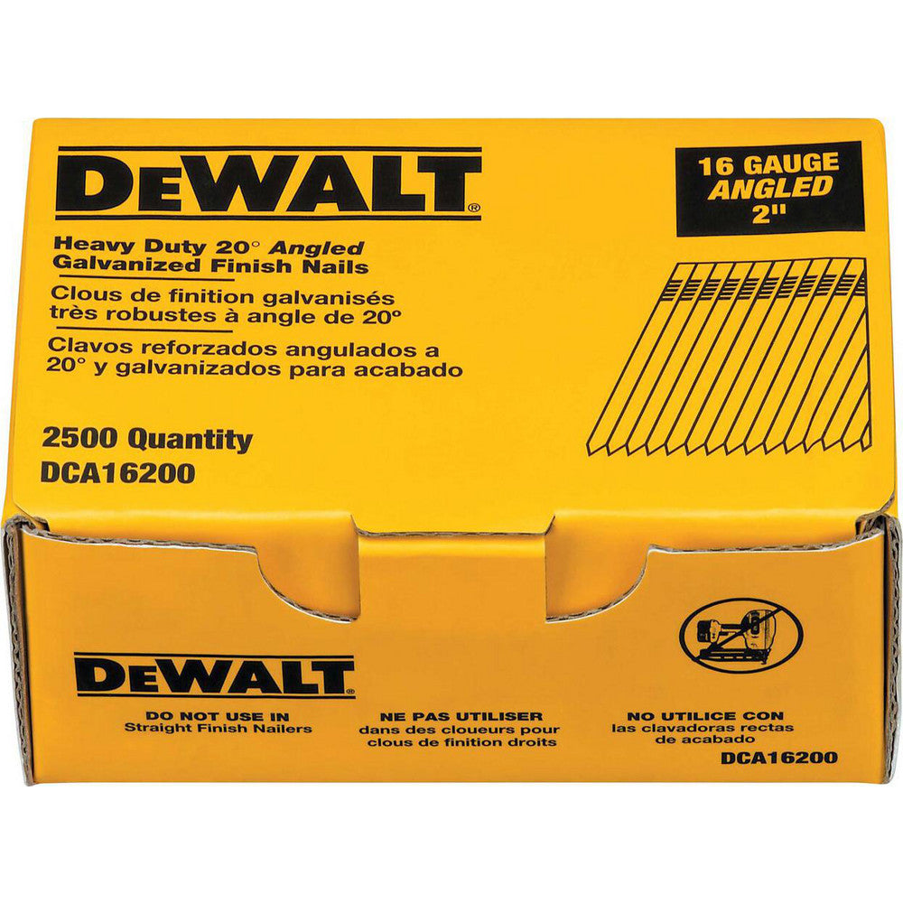 DeWALT DCA16200 DeWalt Pneumatic Finishing 2" Long