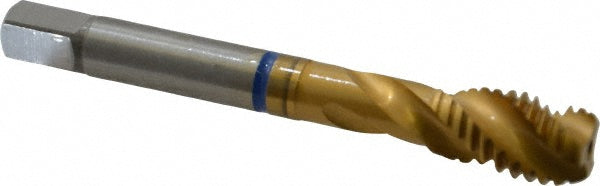 Guhring 9039100111130 Spiral Flute Tap 7/16-14, UNC, 3 Flute, Modified Bottoming, 2B Class of Fit, Powdered Metal, TiN Finish