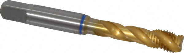 Guhring 9039110079380 Spiral Flute Tap 5/16-24, UNF, 3 Flute, Modified Bottoming, 2B Class of Fit, Powdered Metal, TiN Finish