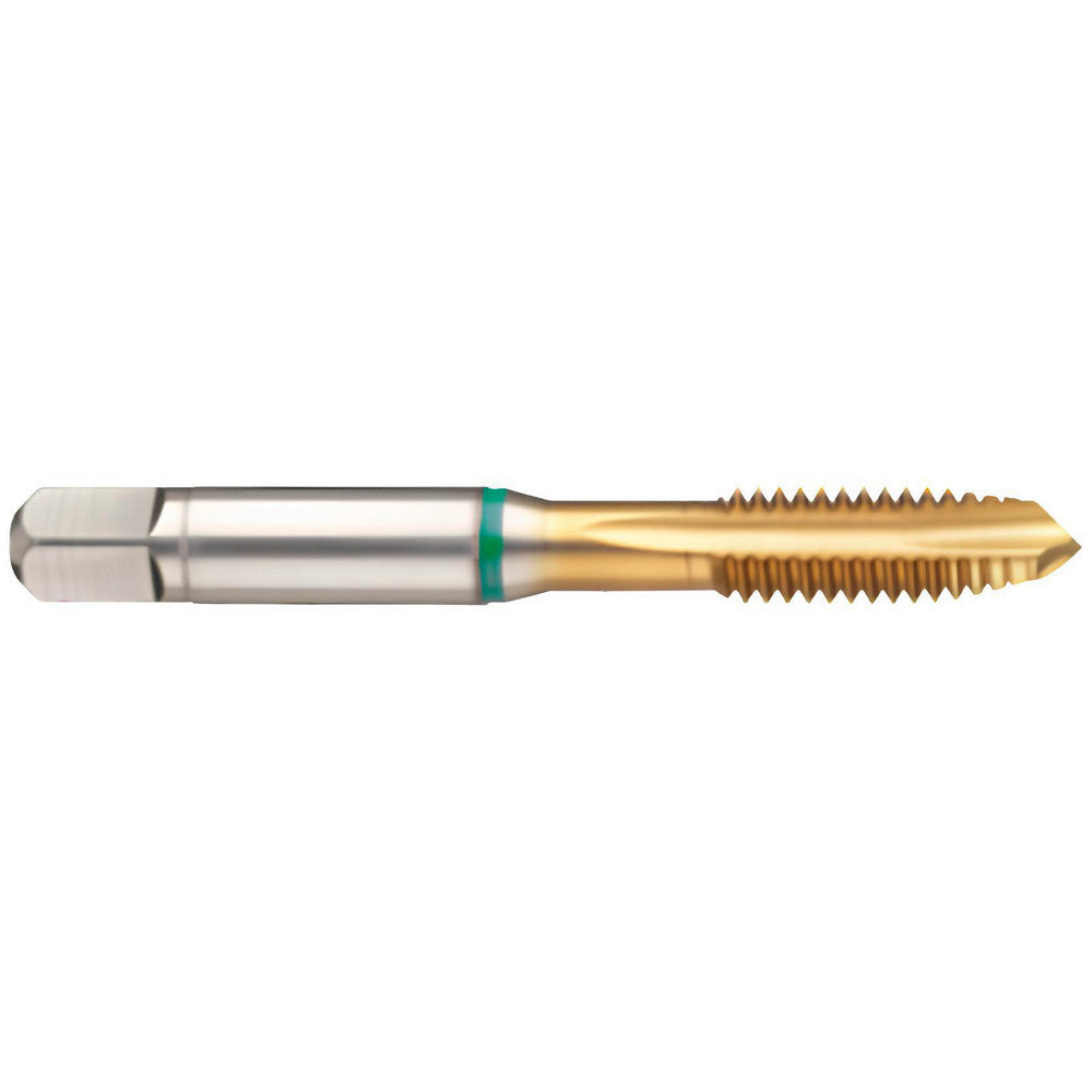 Guhring 9039160158750 Spiral Point Tap 5/8-11 UNC, 4 Flutes, Plug Chamfer, 2B Class of Fit, High-Speed Steel-E, TiN Coated