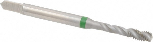 Guhring 9039180040000 Spiral Flute Tap M4 x 0.70, Metric Coarse, 3 Flute, Modified Bottoming, 6H Class of Fit, Cobalt, Bright/Uncoated