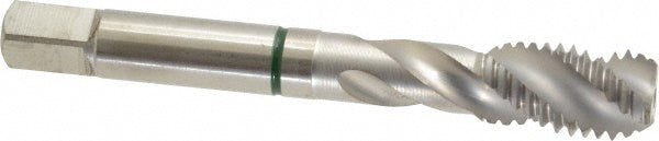 Guhring 9039180120000 Spiral Flute Tap M12 x 1.75, Metric Coarse, 3 Flute, Modified Bottoming, 6H Class of Fit, Cobalt, Bright/Uncoated