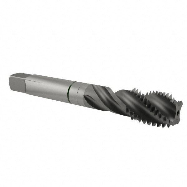 Guhring 9039190158750 Spiral Flute Tap 5/8-11, UNC, 4 Flute, Modified Bottoming, 2B Class of Fit, Cobalt, Bright/Uncoated