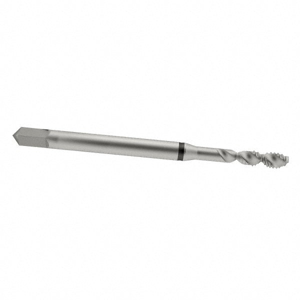 Guhring 9039310035050 Spiral Flute Tap #6-32, UNC, 2 Flute, Modified Bottoming, 2B Class of Fit, Cobalt, Bright/Uncoated
