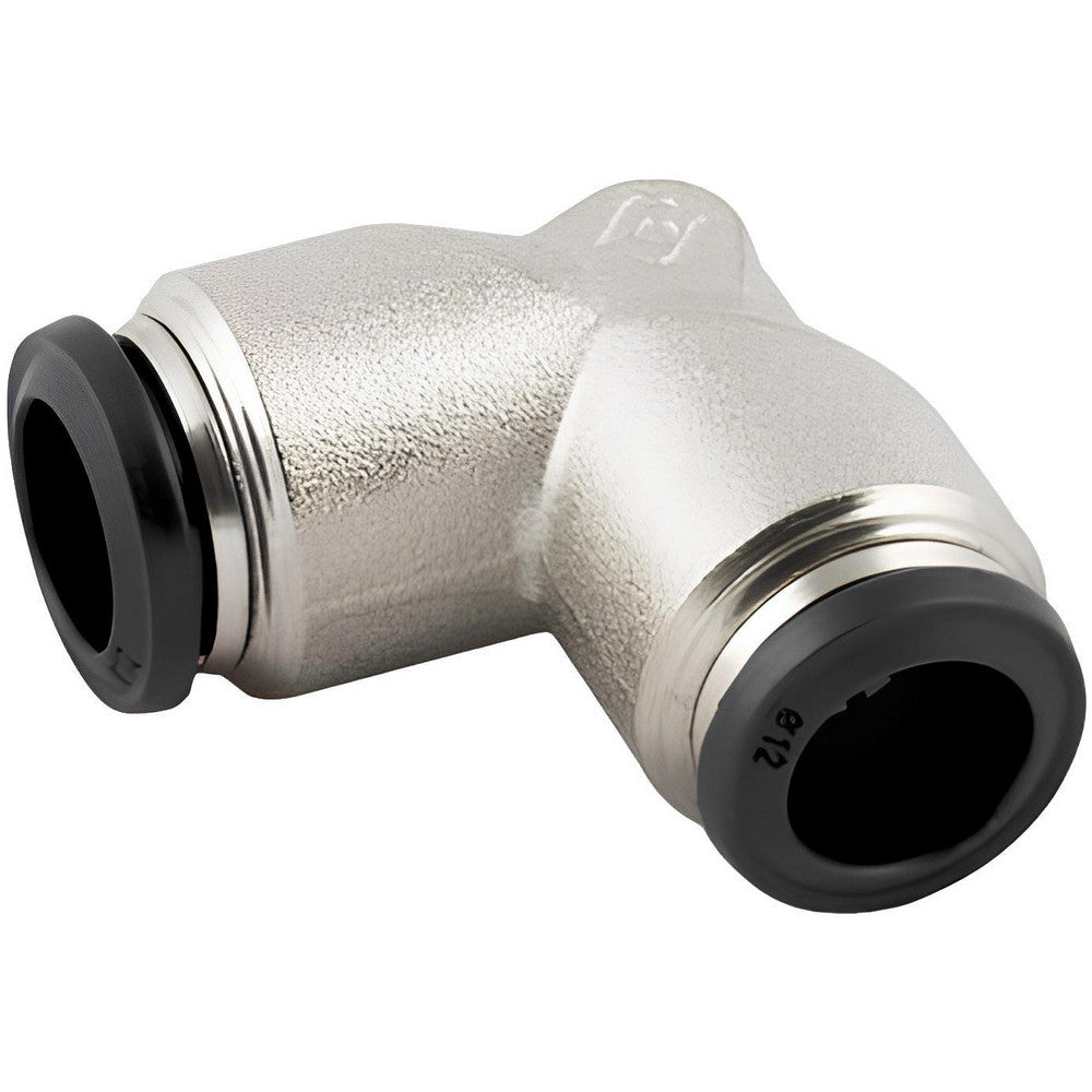 Aignep USA 50130N-10 Push-to-Connect Tube x Tube Fitting Union Elbow, 10.00 mm OD