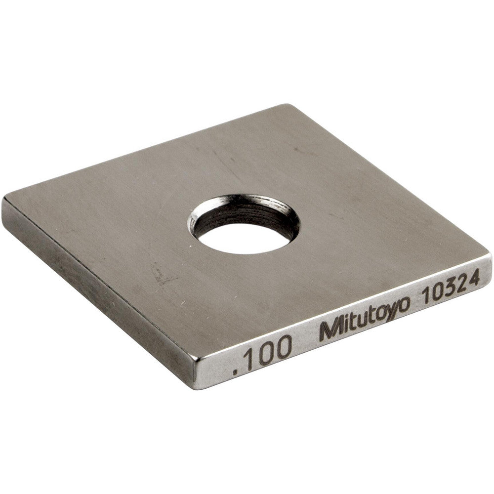 Mitutoyo 614191-531 Square Steel Gage Block 0.1", Grade 0