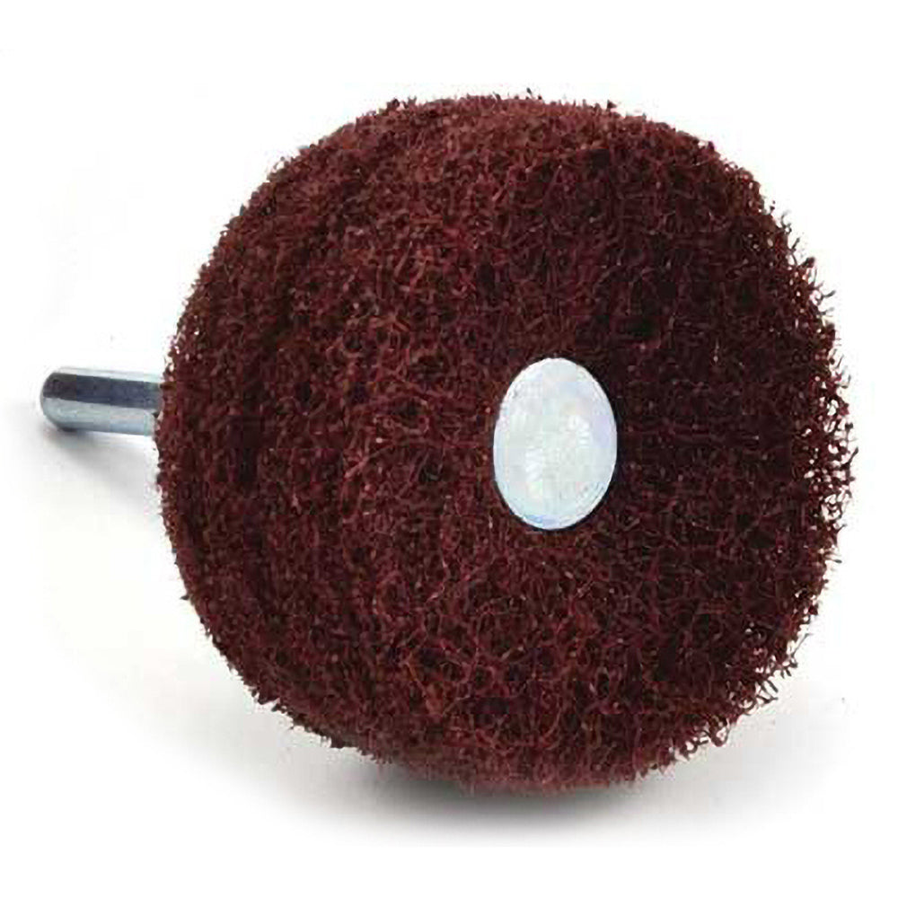 Superior Abrasives A007784 Mounted Flap Wheel 2-3/8" Dia, 2" Face Width, Aluminum Oxide