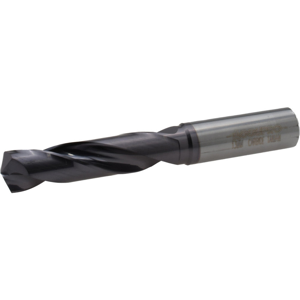 Accupro 63309801 Jobber Length Drill Bit 13.00 mm (0.5118) Dia, 140 deg, Solid Carbide