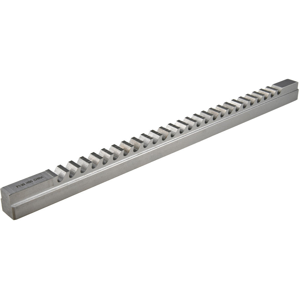 Value Collection 395-2440 Keyway Broach Style F-1, High Speed Steel, 20 mm Wide
