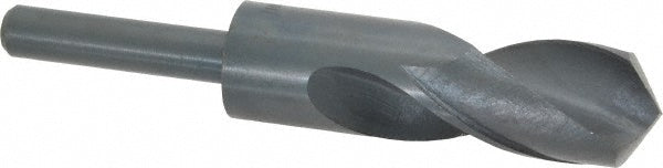 Value Collection 63322911 Reduced Shank Drill Bit 1.1024'' Dia, 1/2'' Shank Dia, 118 Â°, High Speed Steel