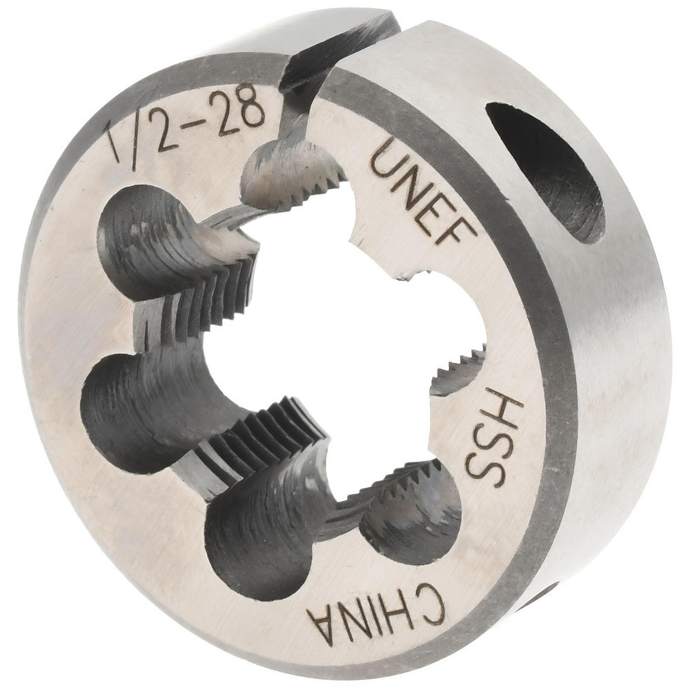 Value Collection 315-1166 Round Die 1/2-28, 1" OD, High Speed Steel