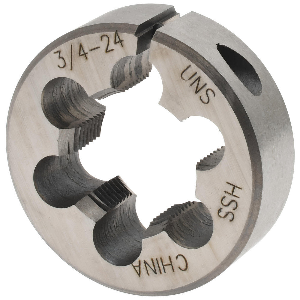Value Collection 315-1275 Round Die 3/4-24, High Speed Steel