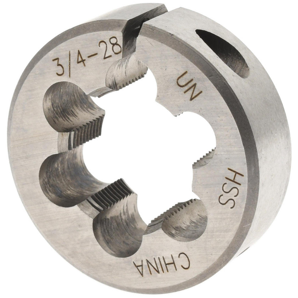 Value Collection 315-1277 Round Die 3/4-28, High Speed Steel
