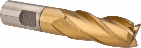 Value Collection 722-3075 Square End Mill 13/16" Dia, 1-7/8" LOC, 4 Flute, High Speed Steel