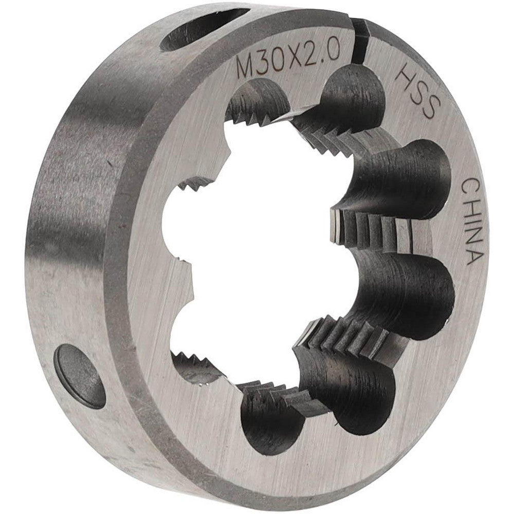 Value Collection 314-1854 Round Die M30x2, 2" OD, High Speed Steel