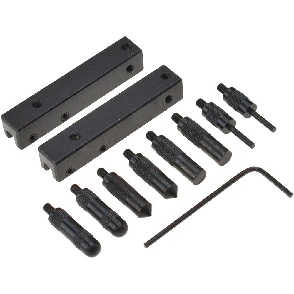Value Collection 101-0020 Caliper Accessory Kit 8 Pc, Use with Vernier, Dial & Electronic Calipers, Includes (2) Ball Contact Points, (2) Conical Contact Points, (2) Flat Contact Points & (2) Spline Contact Points