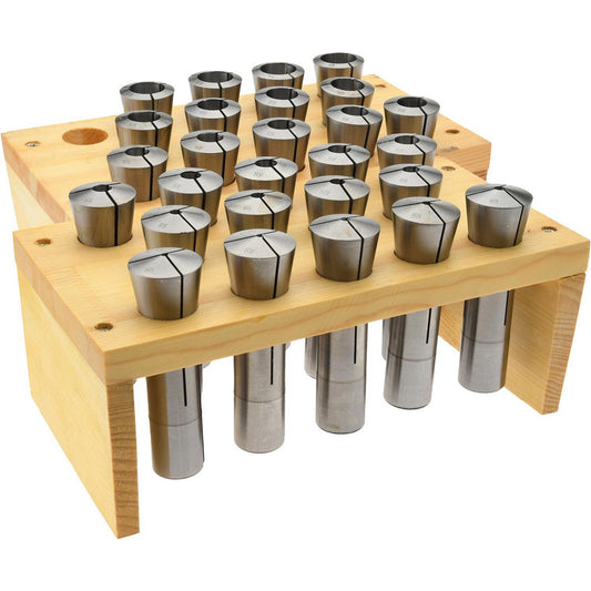 Value Collection 231-2127 Collet Set 27 Pc, 1/16 to 7/8" Capacity